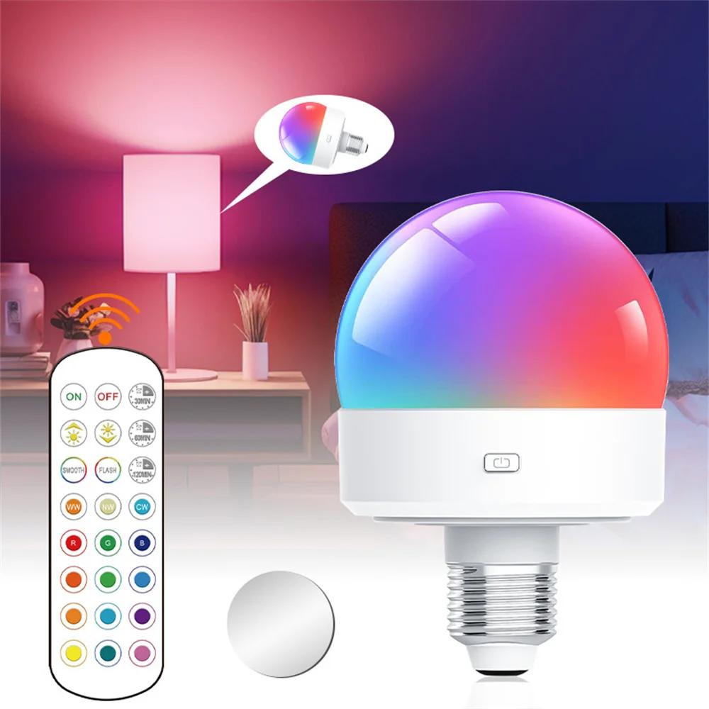 ⺻ RGB ÷ ǳ LED , USB  Ƽ  Ÿ̸, ȥ, , ũ 2   , E26, E27